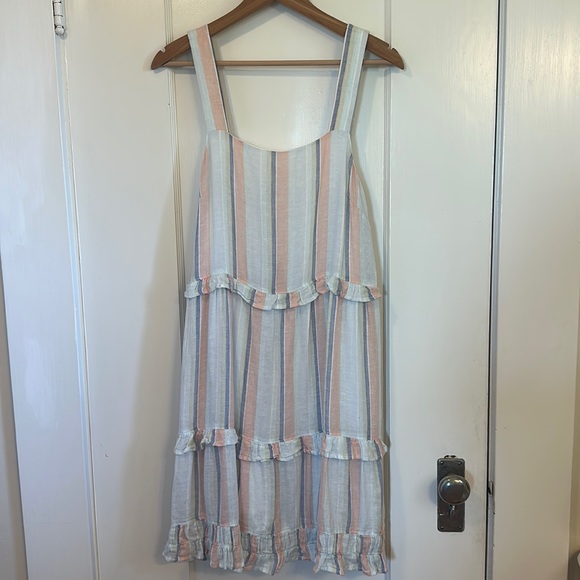 Rails NWT Sandy Dress in Biarritz Multi Stripe | Size XS | Linen Blend - Picture 8 of 15